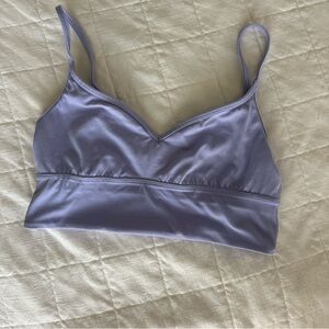 lululemon align sweetheart sports bra - size 8 lavender